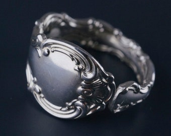 BIRKS spoon ring. size 11 ring. sterling silver spoon ring. spoon jewelry. Canadian. No.0071