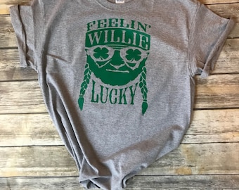 feeling willie lucky shirt