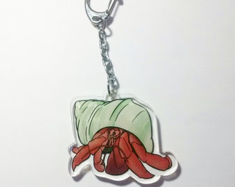 Hermit Crab 2inch Charm