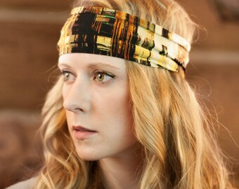 Wide Adult Headband, Stretch Headband, Workout Headband, Yoga Gift, Head Bands, Womens Headband, Hair Accessory, Friend Gift for Her,