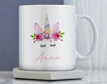 Unicorn Gift | Gift for Her | Personalised Unicorn Present | Unicorn Mug | Personalised Unicorn Mug | Personalised Mug| Custom Unicorn Gift