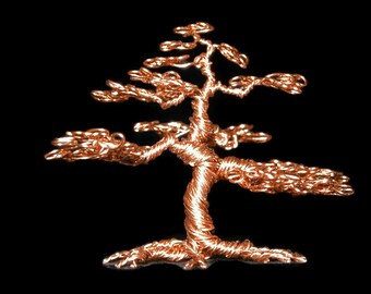 Miniature Formal Upright Wire Bonsai tree