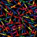 Timeless Treasures - ABC - C1488 - Crayons - Black - School - Children - Coloring - Juvenile - Novelty - One More Yard