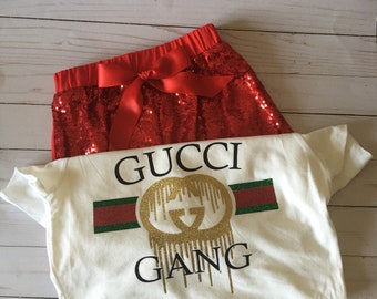 Inspired Gucci t-shirt, First birthday outfit Gucci inspired shirt Gucci shorts Gucci baby Gucci shirt, Gucci t shirt