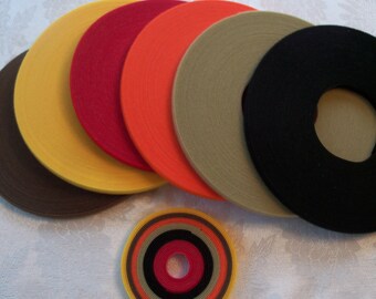 6 yards EXTRA dünn VELCRO® Marke Haken und Schleife / Herbst / zurück zu Schule Pack Ultra dünne Puppe Kleidung VELCRO® Marke Low-Profile-Verschluss