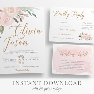 Wedding invitation | Etsy