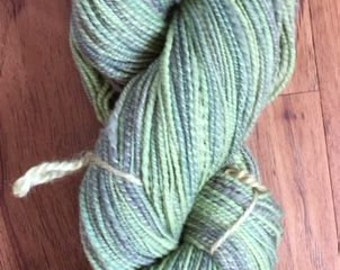 Hand-spun Cormo wool yarn