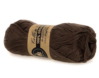 26 Brown Mayflower Organic Cotton 8/4 50g