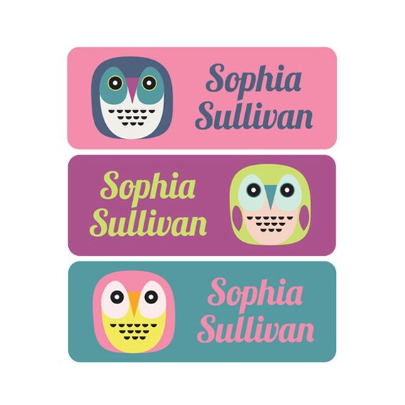 Name sticker labels australia