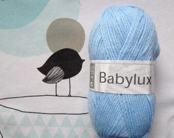 WOOL BABYLUX porcelain - white horse