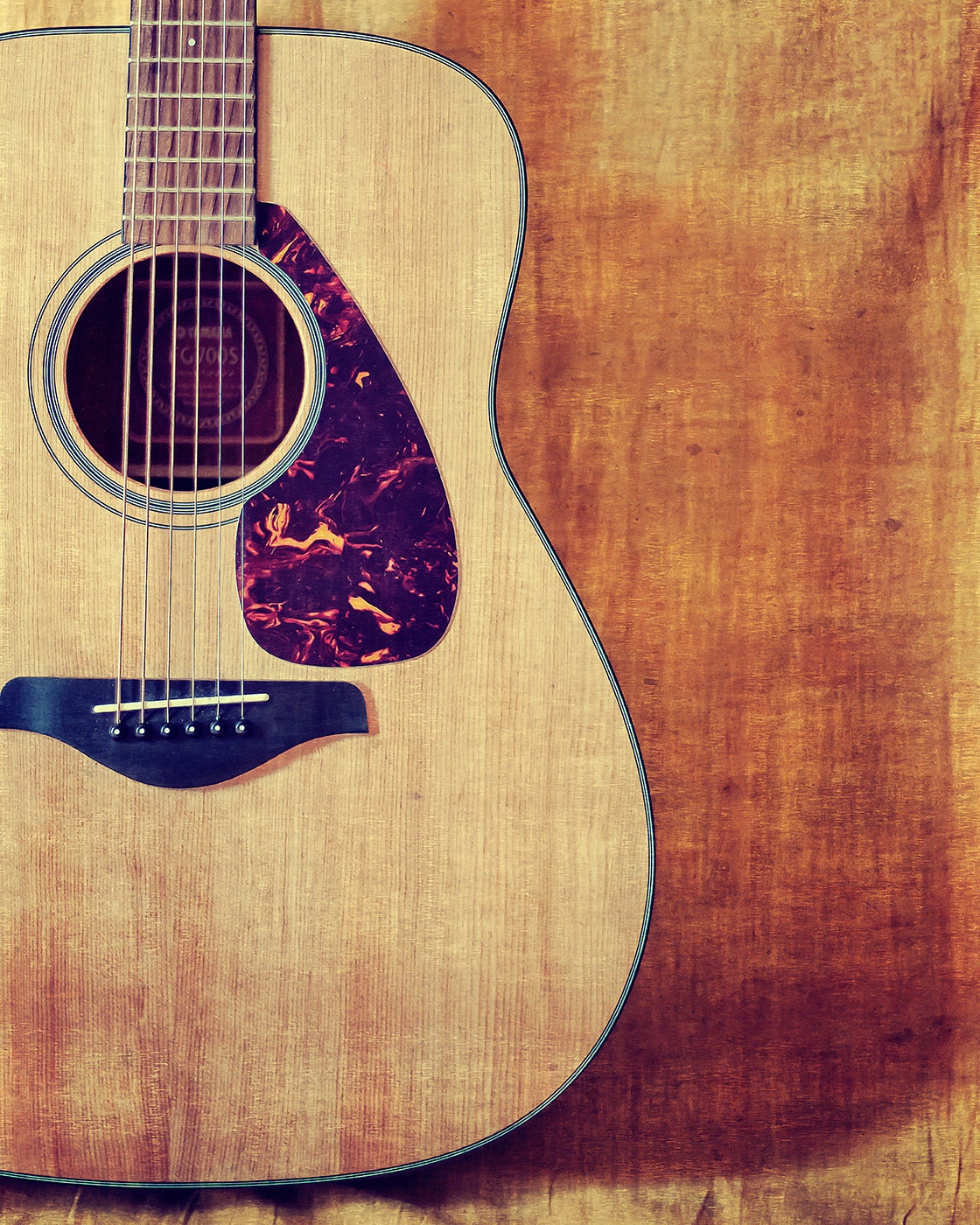 Guitar Photography Fine Art Print Musical Instrument Music