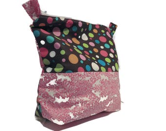 Two-Tone Project bag, Knitting Project Bag, Crochet Project bag, craft project bag
