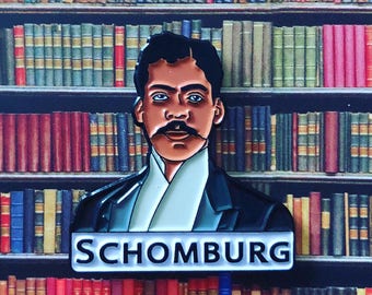 Arturo Schomburg - Soft Enamel Pin