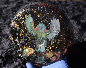 Cosmic American Bicentennial Black-Sun Mix Orgone Charging Plate