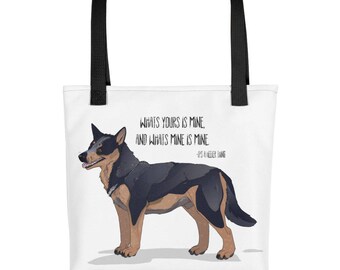 Blue Heeler Tote bag - Its a Heeler Thing