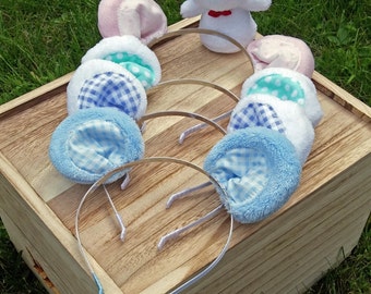 Customizable Fluffy Teddy Bear Ears