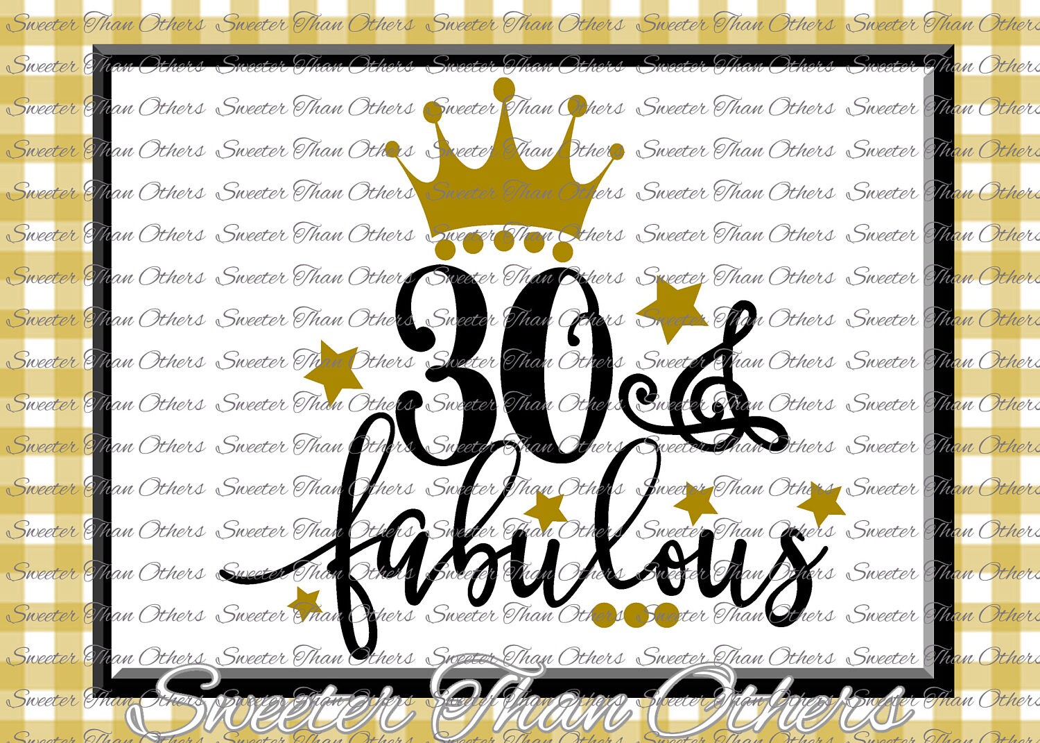 Download 30 and Fabulous Birthday SVG 30th Birthday girl Dxf