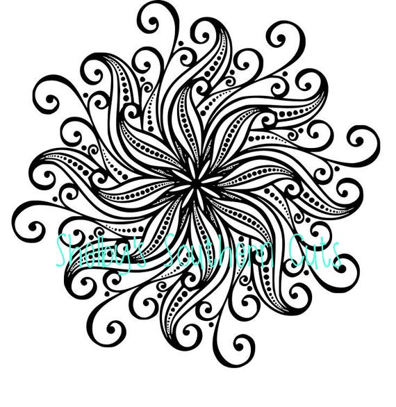 Flower Mandala SVG