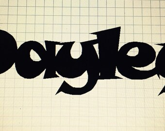 Personalized Name (word) ** Your choice up to 6 letters