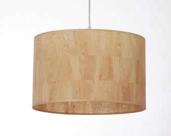 Lampshade D.40 cm, cork