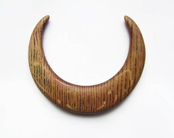 Wooden hair moon, moon fork, hair stick moon, bun holder, crescent moon, hair moon, haarschmuck, haarmond, hair moon fork