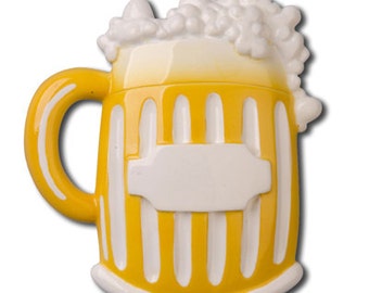 Beer Mug Personalized Christmas Ornament