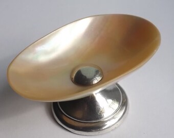 Shell and Silver London 1927 J H Worrall Son & Co Ltd Novelty Salt