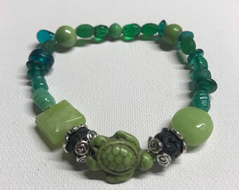 Turtle Power Essential Oil Bracelet