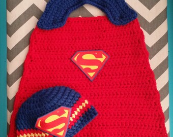 Homme Super chapeau et Cape Set