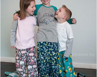 Pajama Party Pants: Pajama Pants Sewing Pattern