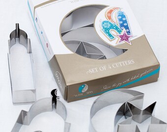 Islamic Shape Cookie Cutter Gift Set. Muslim Cookie cutters. Eid Cookie cutter. Eid gift, Ramadan gift. Muslim gift, Islamic gift