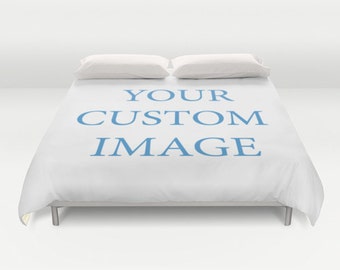 Custom duvet cover custom image custom order custom bed cover private duvet cover image gift idea Halloween gift Christmas gift