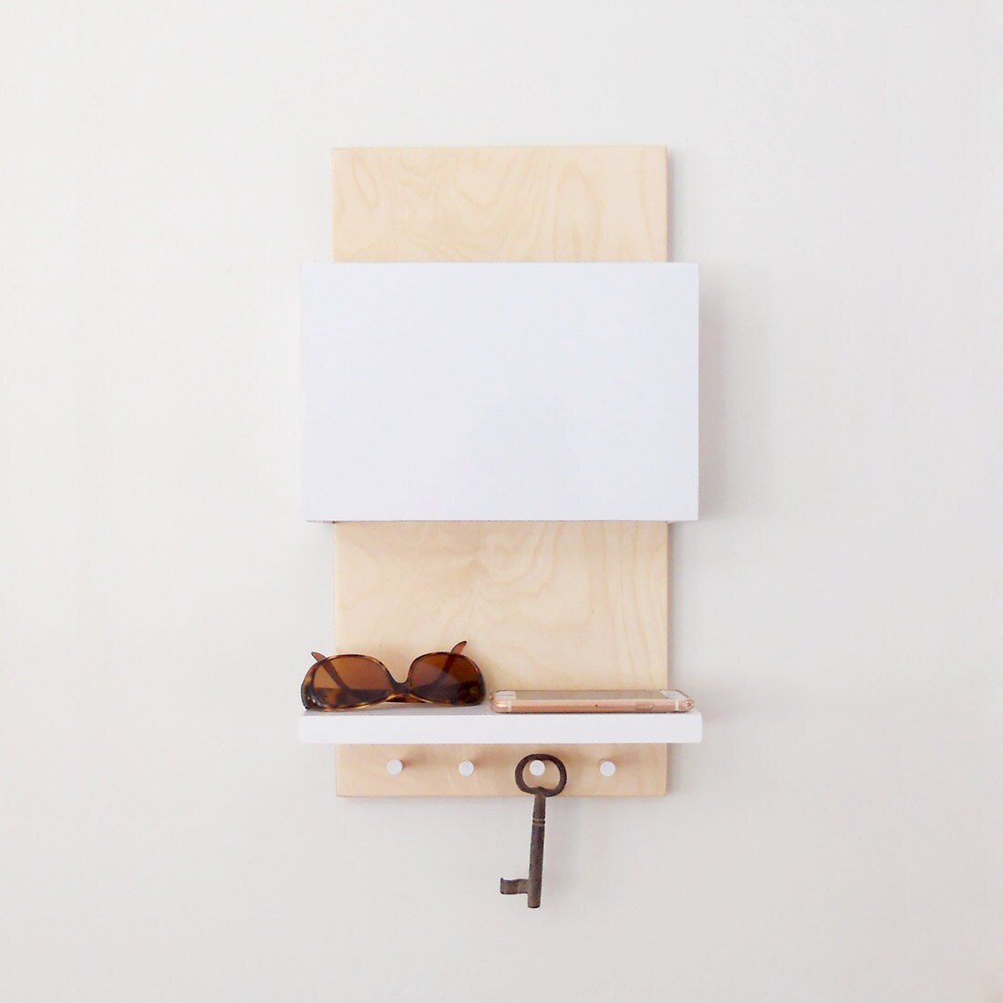 WALL ORGANIZER: magnetic whiteboard dry erase board modern