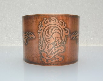 Handmade Horse Bracelet Equestrian Jewelry Copper Jewelry