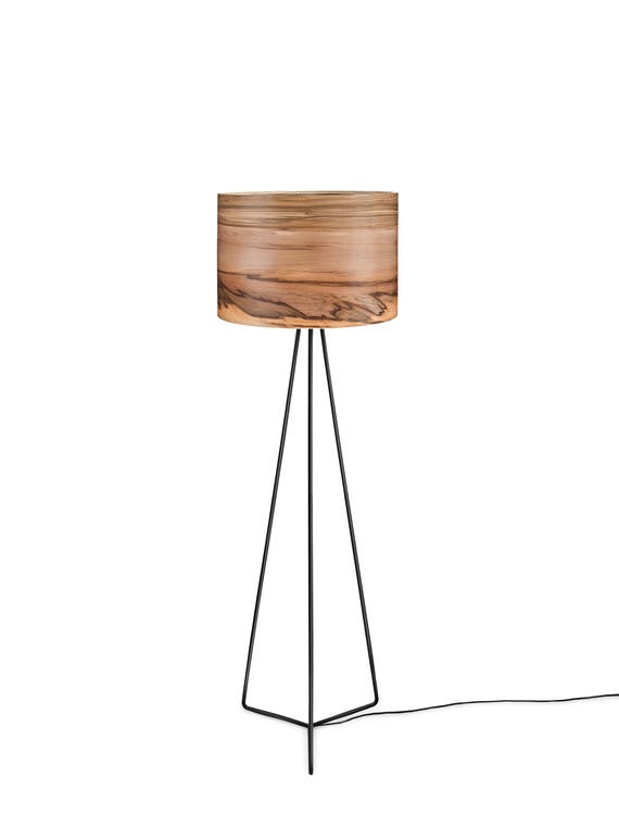 Floor Lamp Wooden Floor Lamp Veneer Lampshade Natural Floor Lamp Wooden Floor Lamp Veneer Lampshade Natural