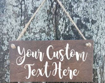 Custom Ring Bearer Signs/Ringbearer Sign/Flower Girl Sign/Wedding Entrance/Wedding Ceremony Prop/Wedding Sign/Rustic Wedding/Country Wedding