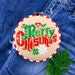 Christmas Cross Stitch Pattern, Merry Christmas Cross Stitch Pattern, Modern Cross Stitch Chart, Vintage Cross Stitch, Counted Cross Stitch