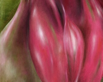 Rose Indulgence -- Original Oil Painting on Gallery Wrapped Canvas 12x16