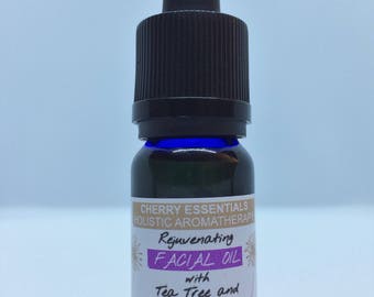 Rejuvenating Facial Oil with Tea Tree and Eucalyptus 10ml