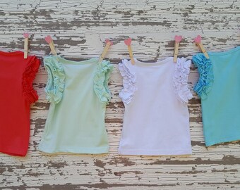 Girls Monogram Icing Tank Top shirt***Please Read Shop Announcement*****