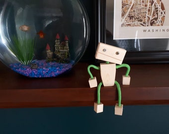 Wooden Robot Friend