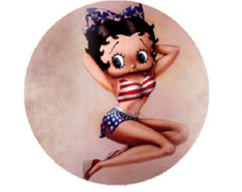 miss betty cabochon, US, 20mm