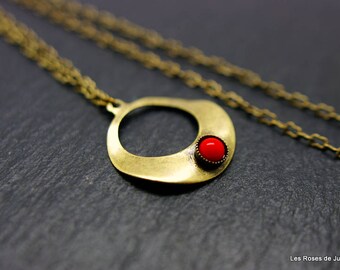 Bronze art deco pendant, art deco pendant