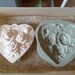silicone mold heart rose fimo wepam plaster gm