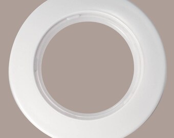 Set of 10 eyelet curtain Ø50 mm - white