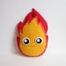 howl's moving castle calcifer plush