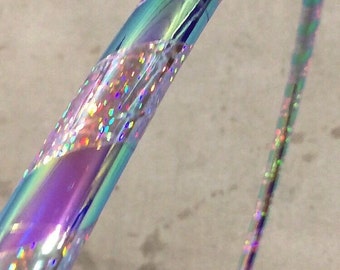 BEST SELLER*** Unicorn Bliss Polypro or HDPE Sparkly and Beautiful Hula Hoop