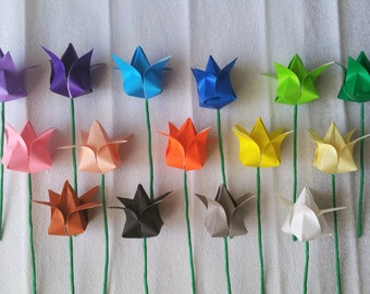 Origami Tulip