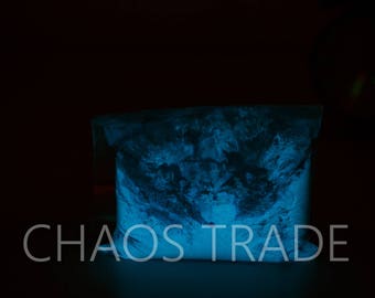 100g dark-blue glow in the dark powder luminescent pigment