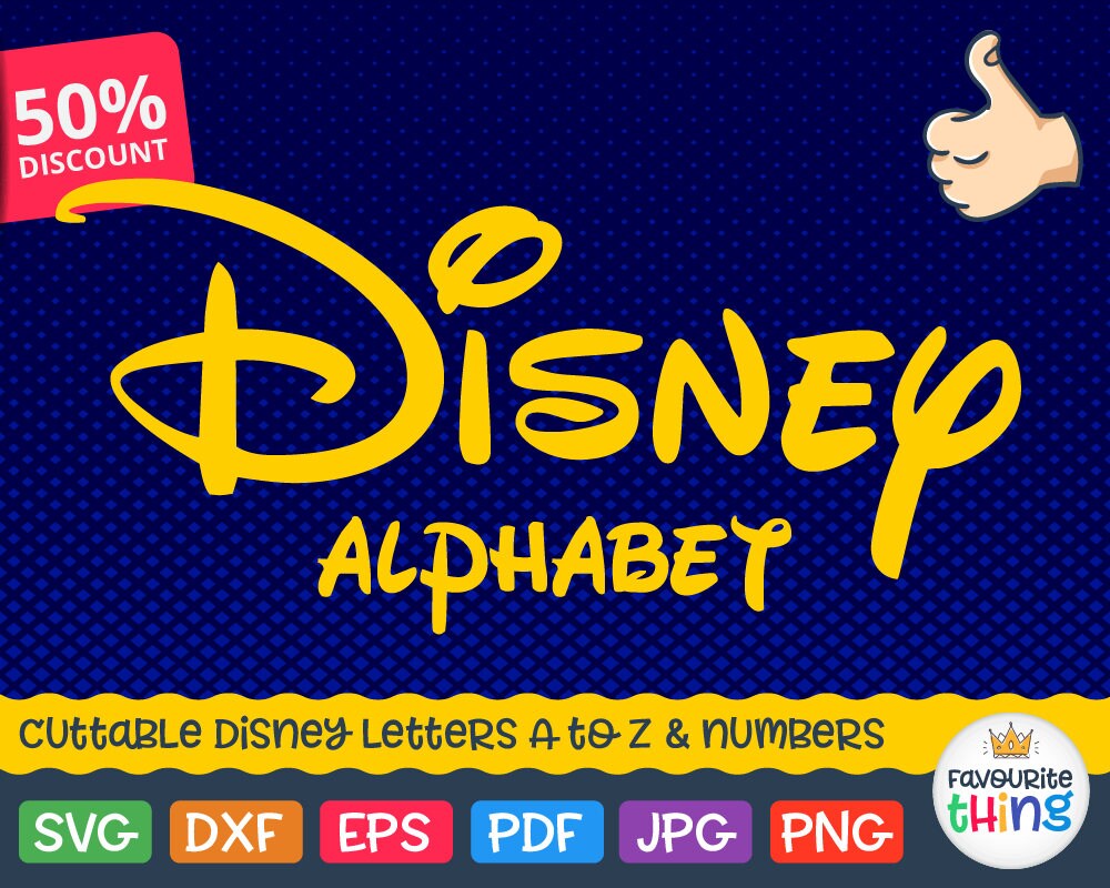 Download Disney Font SVG Disney Monogram SVG Disney Alphabet Svg Cut